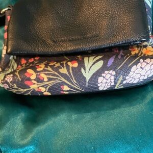 Aimee Kestenberg Black Floral Crossbody Bag